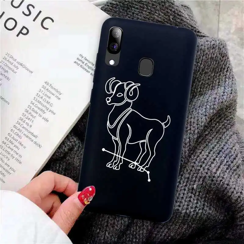 Mokoemi Fashion Pattern Zodiac Signs Soft 5.9&quotFor Samsung Galaxy A40 Case For Cell Phone Cover |
