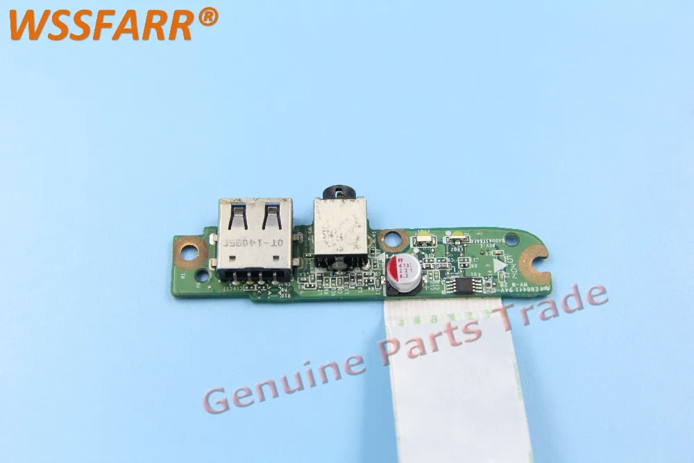 USB/звуковая плата для HP Pavilion 15 15-F 15-N 15T-N с разъемом DA0U83TB6E0 P/N 732077-001 100%
