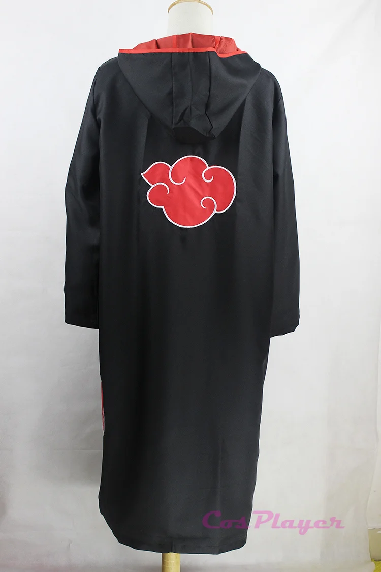 KIGUCOS Аниме Наруто Униформа Учиха Саске косплей костюмы плащ така накидка|sasuke cosplay