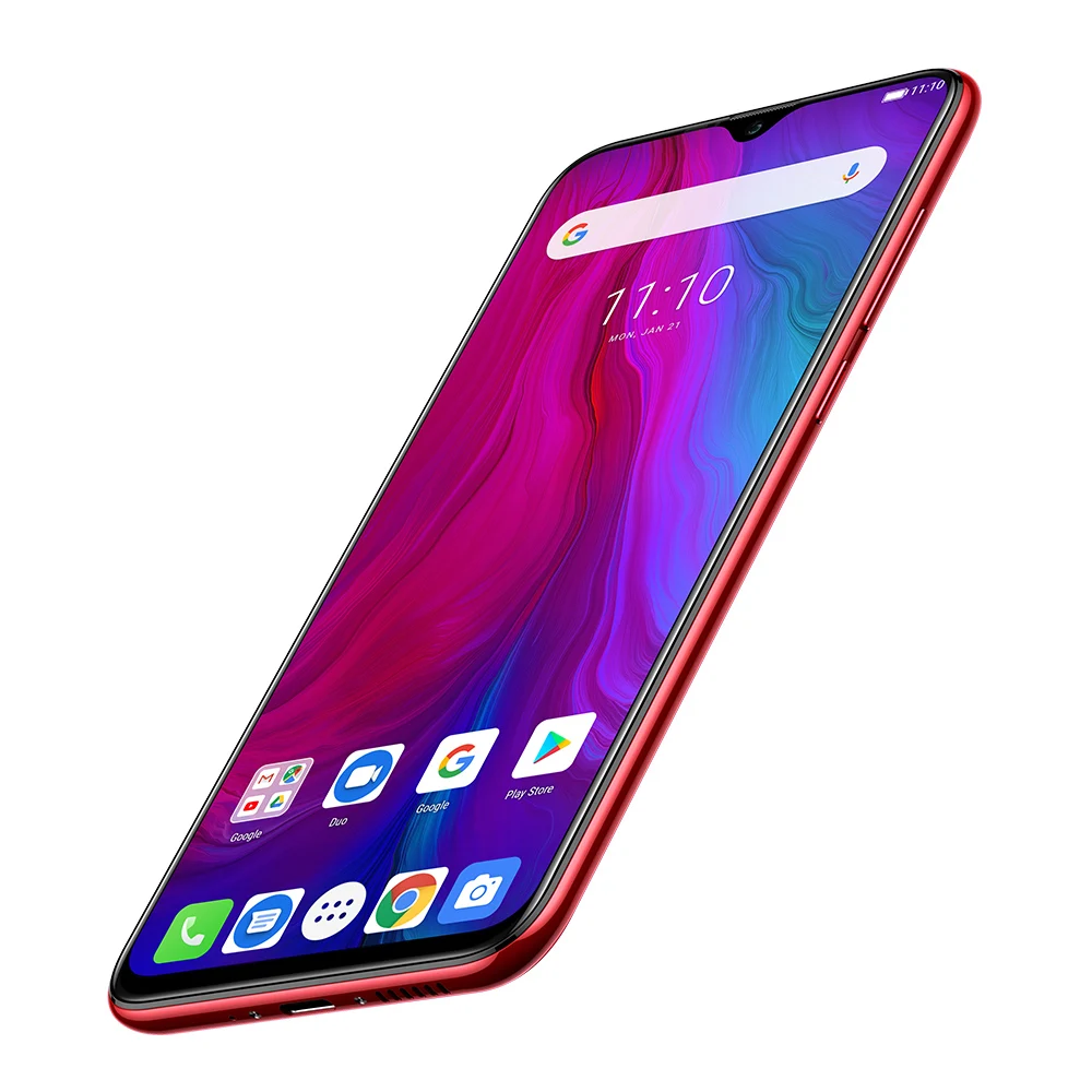 Отпечатков пальцев ID+ Разблокировка лица Ulefone power 6 Android 9,0 Восьмиядерный 6," 18MP смартфон 4 Гб 64 Гб 6350 мАч NFC 4G мобильный телефон