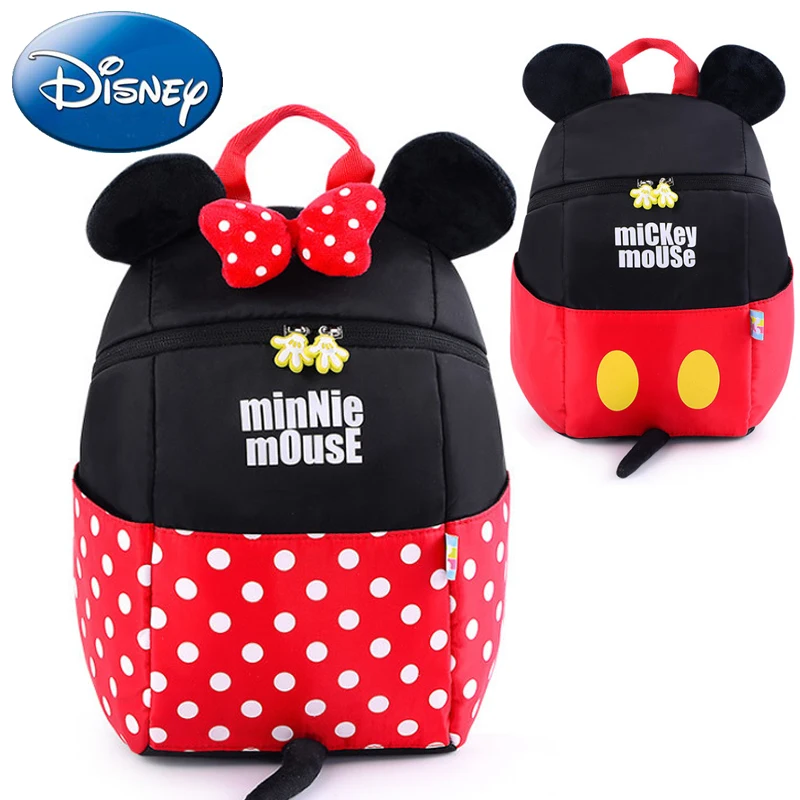 Disney 3D Микки Минни детский мультяшный рюкзак детские школьные сумки милый детский сад для девочек и мальчиков детская Студенческая Книга сумка