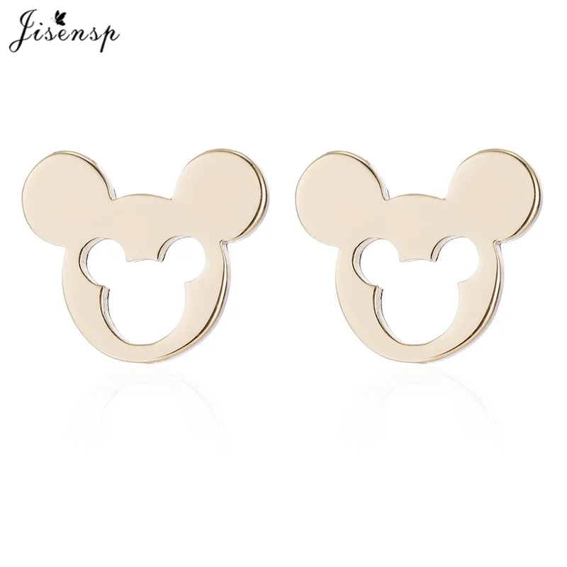 gold earrings Jisensp ЭКГ сердцебиения ожерелье любовь подвески для ожерелья в форме сердца для женщин золото нержавеющая сталь ювелирные изделия серьги доктор аксессуары - Окраска металла: gold earrings
