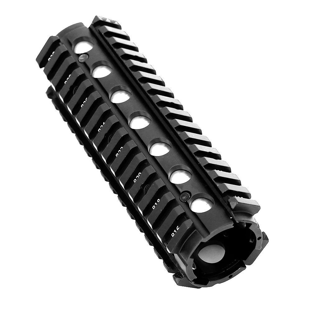 M4/ M16 Airsoft AEG RIS Handguard 6 7 дюймов CNC Picatinny Quad рельсы 20 мм 4 рельсовая система Tacband G13M