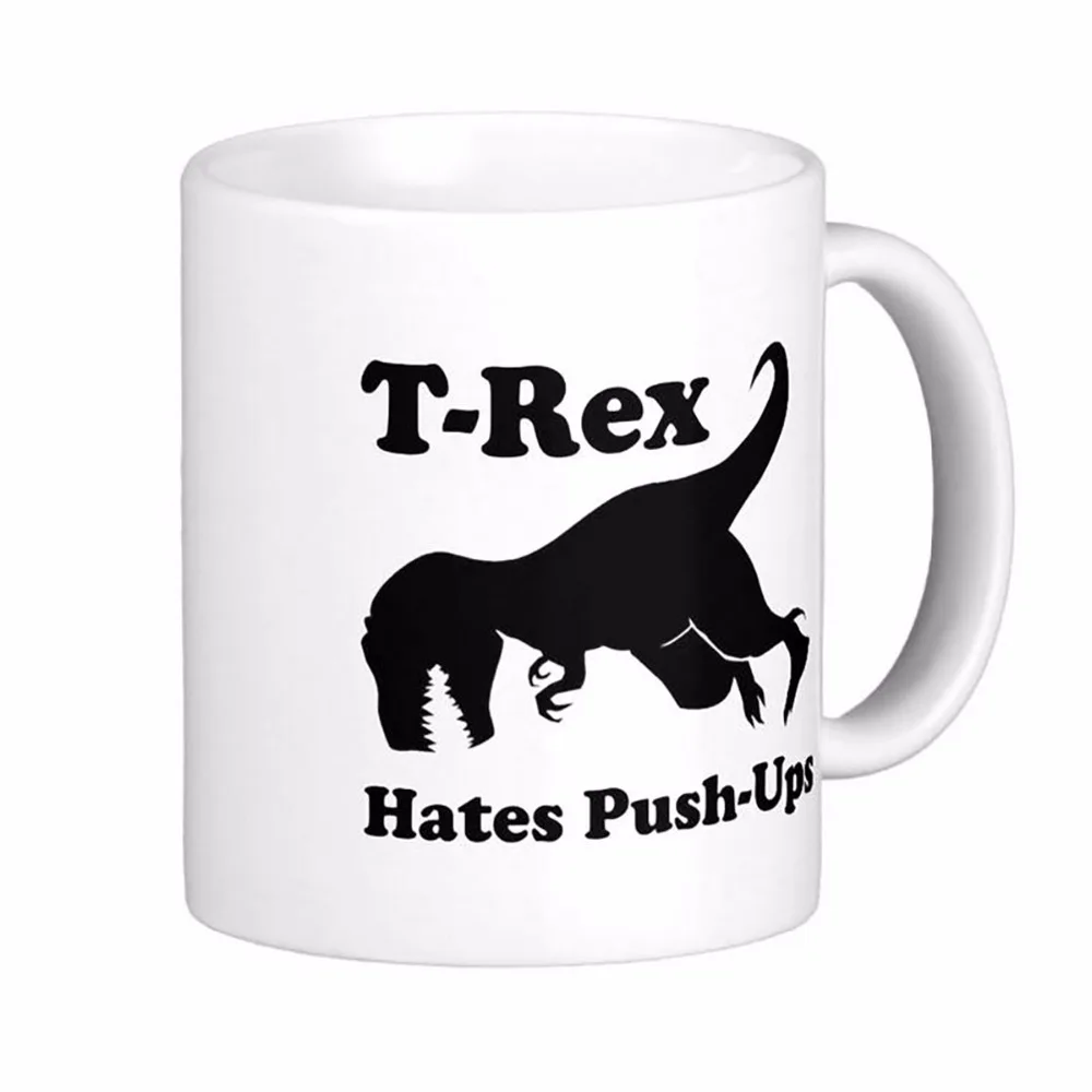 Забавные кофейные кружки T Rex Hates с изображением динозавра чайная кружка подарок