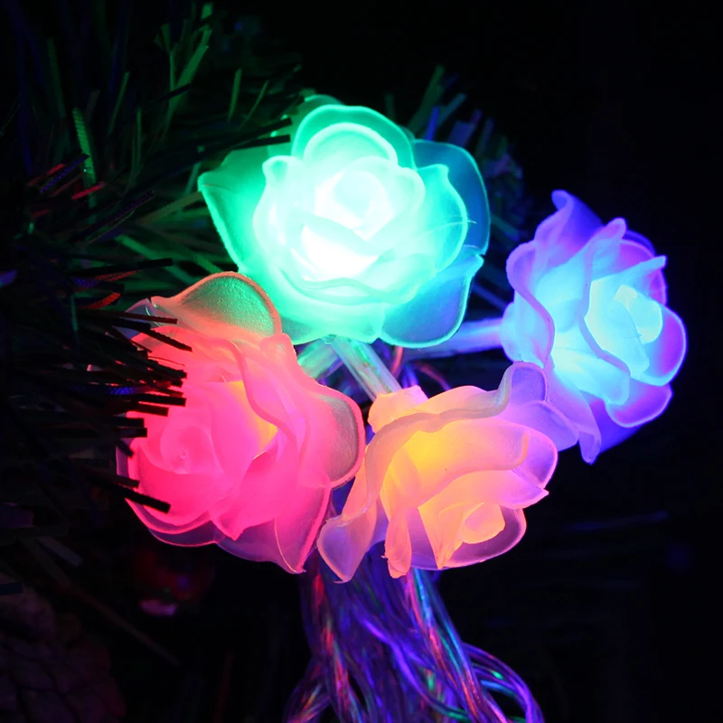 

Holiday lights waterproof outdoor LED lights flashing LED twinkle light rose propose romantic birthday party Wedding 10M