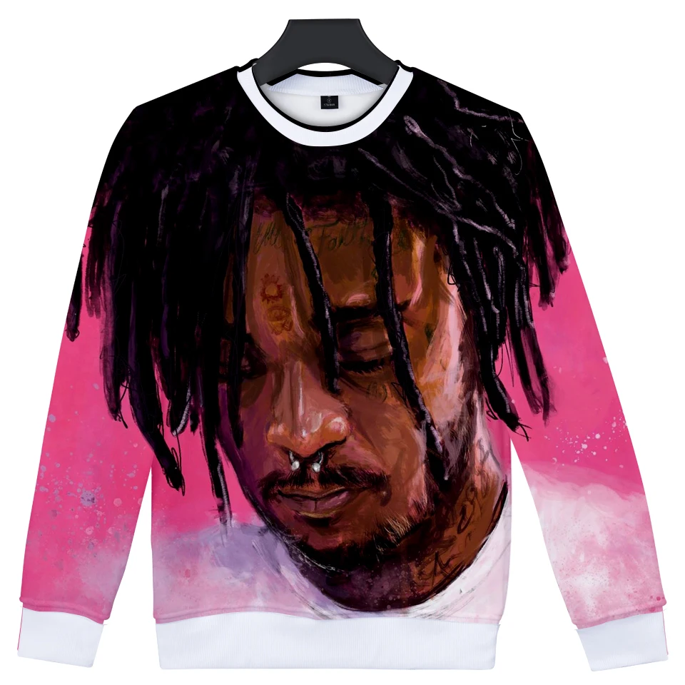 Свитшот LIL UZI VERT с длинным рукавом без капюшона для мужчин и женщин модная одежда