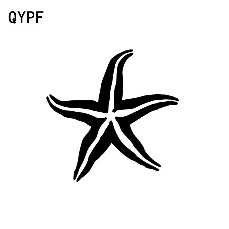QYPF 15 5 см * 1 щупальца звезды разделены на две половинки черный/серебристый Морская