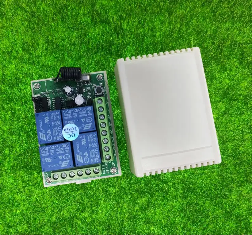 Беспроводная система дистанционного управления приемник-передатчик 433 МГц DC 12 В