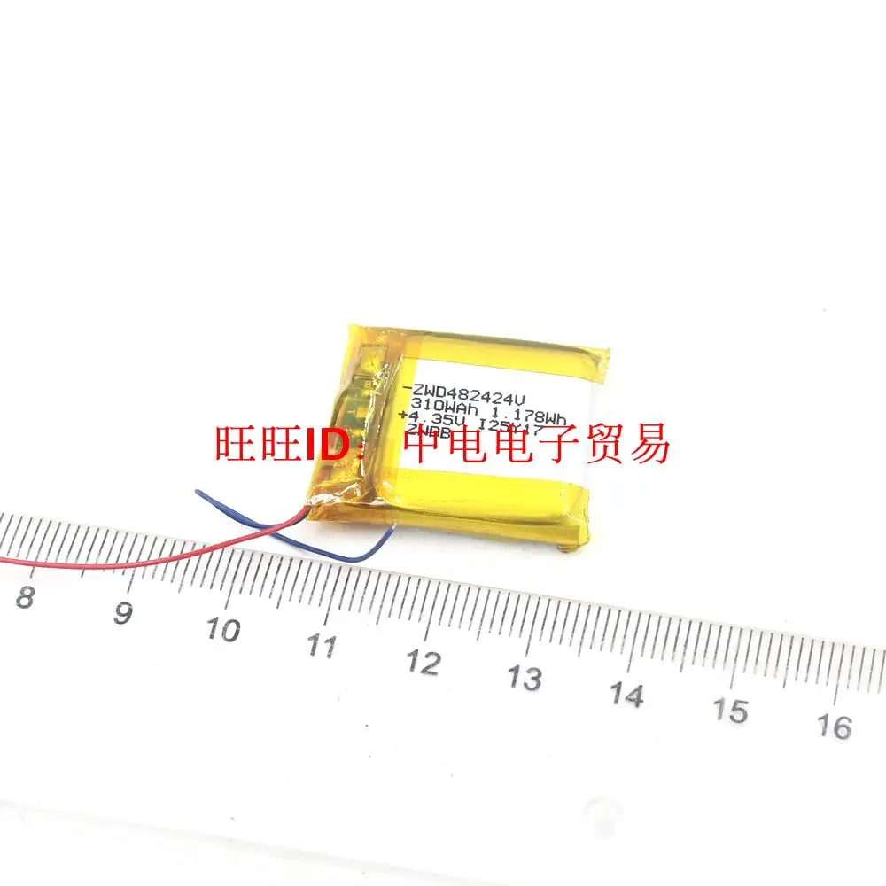 482424 3 8 V 310mAh сотовый телефон Встроенный полимерный литиевый аккумулятор|Цифровые