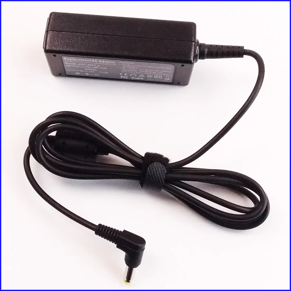 Зарядное устройство AJEYO 19 в 2 15 А адаптер переменного тока для ноутбука Acer Aspire One ZG5