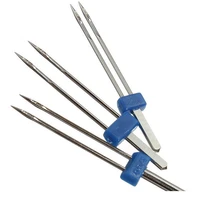 3size 3pcs durable double twin needles pins twin stretch machine needles size 2 090 3 090 4 090