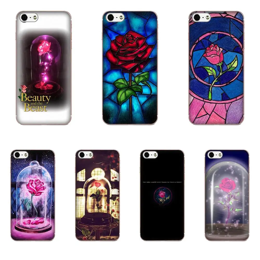 Мягкий чехол с принтом Bella Y Bestia Rose для Moto G G2 G3 G4 G5 HTC 530 626 628 630 816 820 One A9 M7 M8 M9 M10 E9 Plus