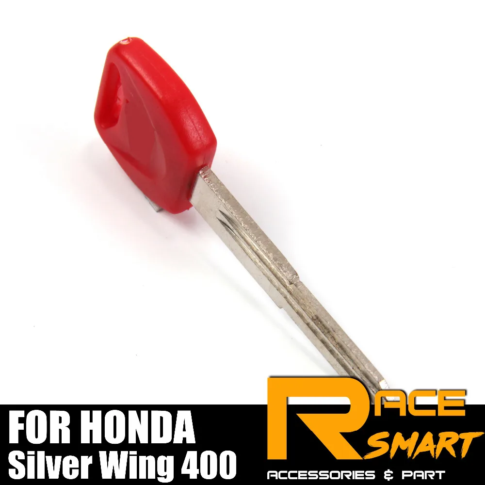 Бесрезанный пустой ключ для мотоцикла HONDA Silver Wing 400 серебристые клавиши с лезвием