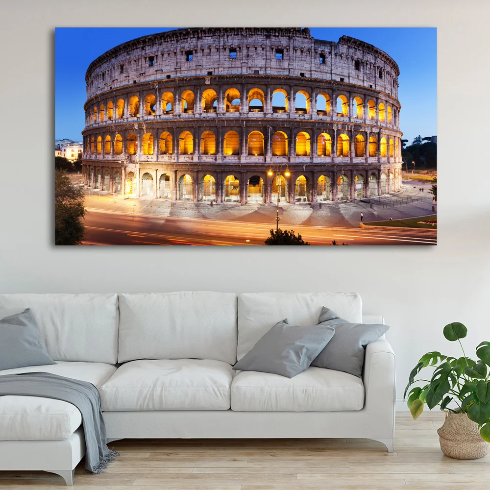 Wall Art Картины Рим Колизей City древних Архитектура Плакаты и художественная печать