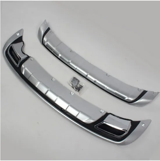 Для 2014 2013 2012 2011 2015 KIA Sportager Высокое качество пластик ABS Chrome спереди + задний бампер