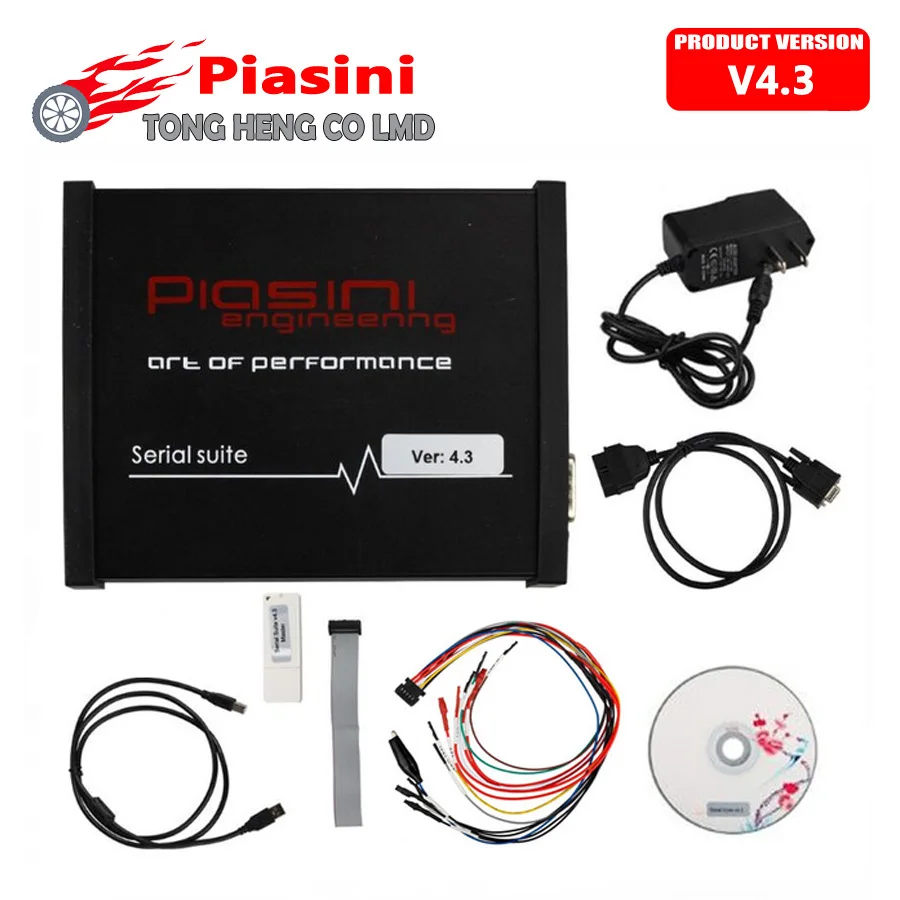 Программатор ЭБУ Piasini V4.3 Engineering Master Serial Suite (JTAG BDM K line L line) диагностический