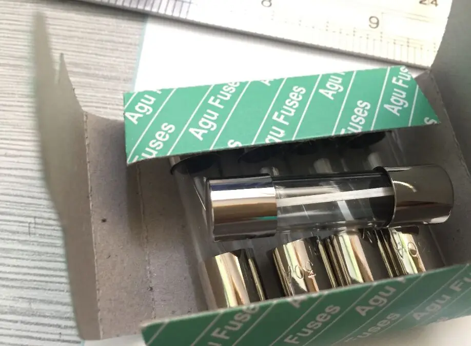

AGU FUSE 10*38 MM 30A Car sound fuse Glass ,new and original