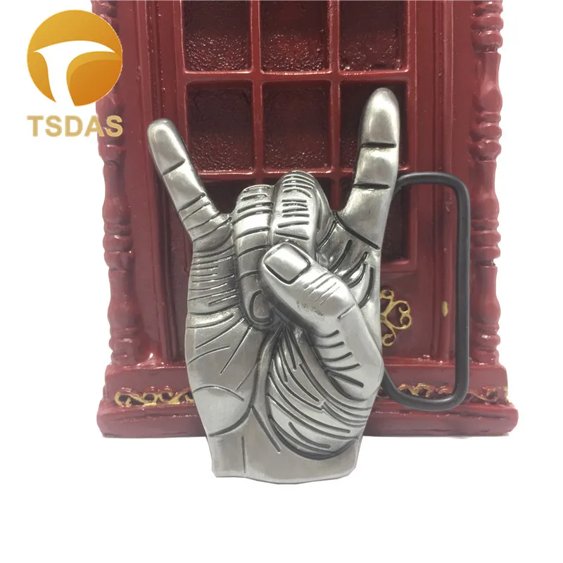 Модная серебряная пряжка для ремня музыка американский стиль рок-н Стиль с