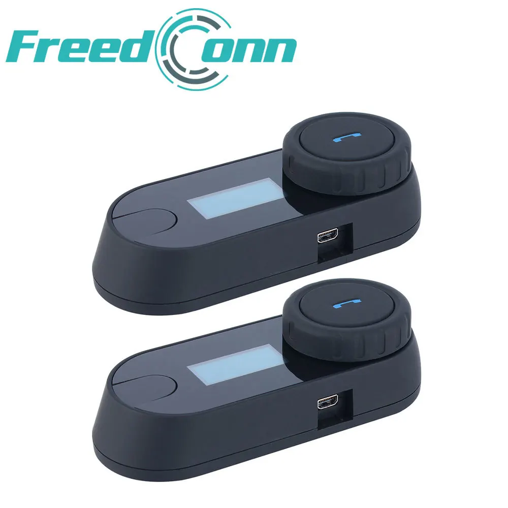 FreedConn 2 шт. обновленный BT S2 Bluetooth мотоциклетный шлем домофон гарнитура динамик с ЖК