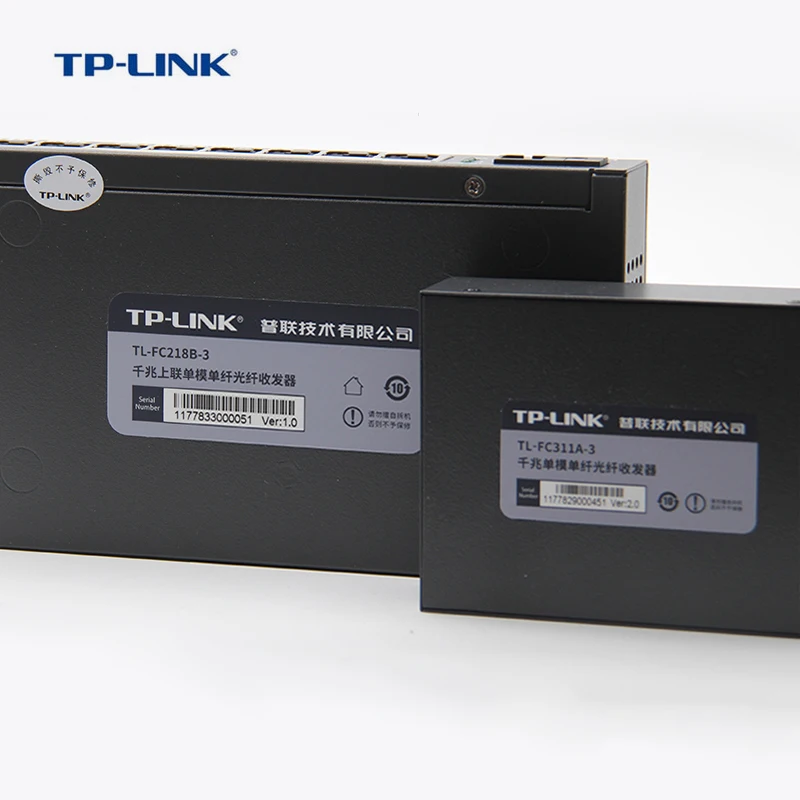 TP Link TL FC318B 3/TL FC311A 3 3KM SC Одномодовый медиа конвертер гигабитный оптоволоконный