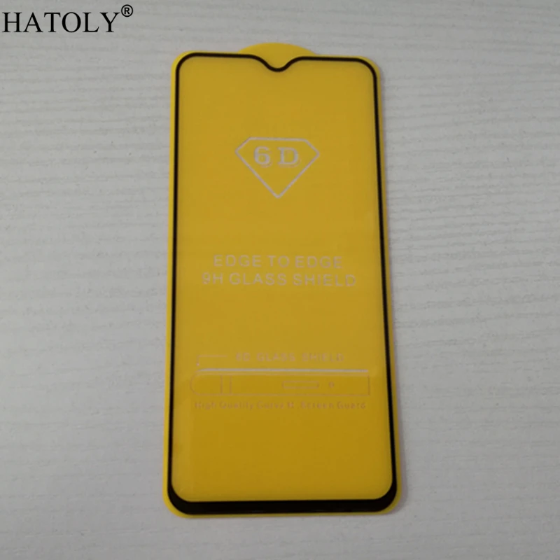 HATOLY 5D закаленное стекло для OPPO Realme U1 защита экрана полное покрытие пленка