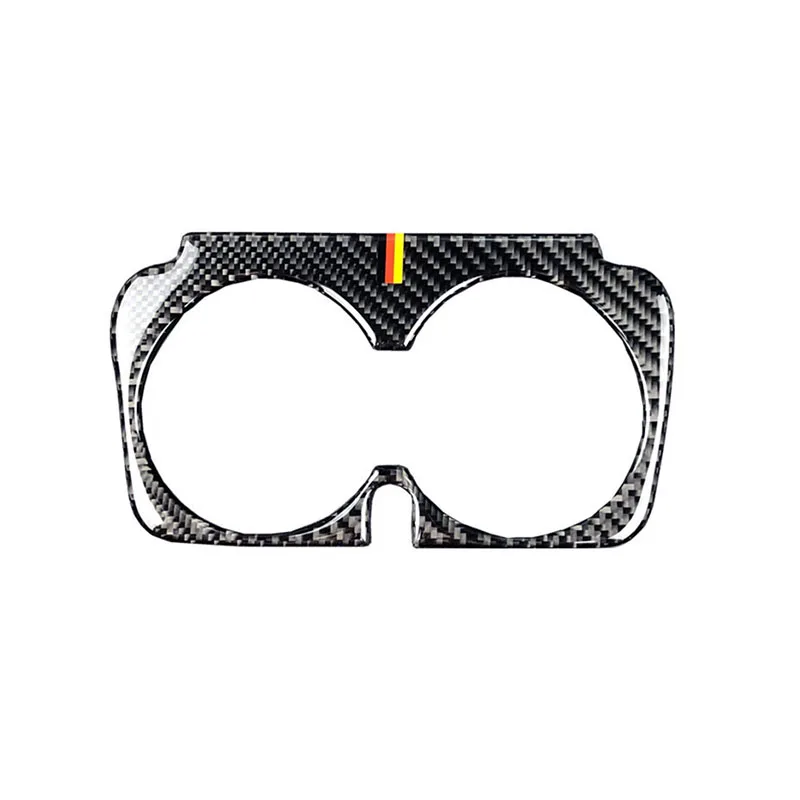 Black Water Cup Stand Holder Sticker For Mercedes Benz New C/E Class W205 C180 C200 Decorative Sticker