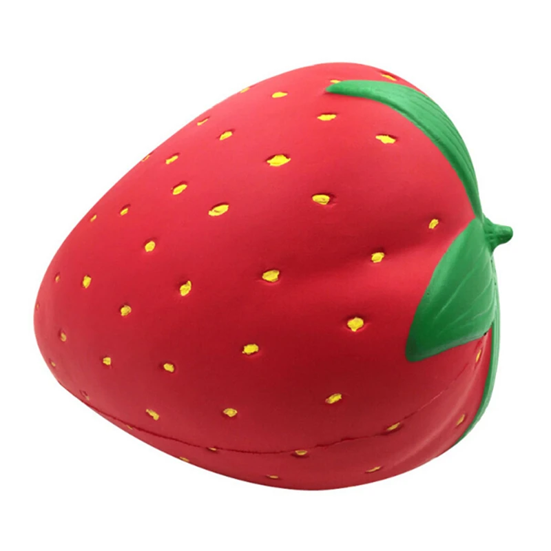 Мягкая мягкая большая оранжевая Клубничная игрушка в форме арбуза персика