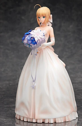 

25cm Fate/stay night Wedding Action Figures PVC brinquedos Collection Figures toys for christmas gift