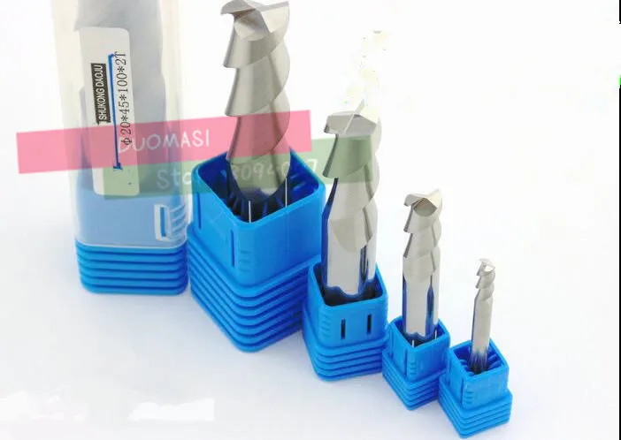 2 флейты 2F 1.0*4*3*50 CNC инструмент вольфрамовый сплав фреза специальный плоский