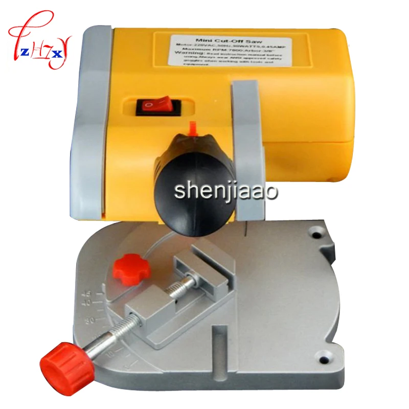 1PC 220V Mini cut out mini saw miter saw metal non-ferrous metal plastic wood Mini cutting machine Mini tool saws