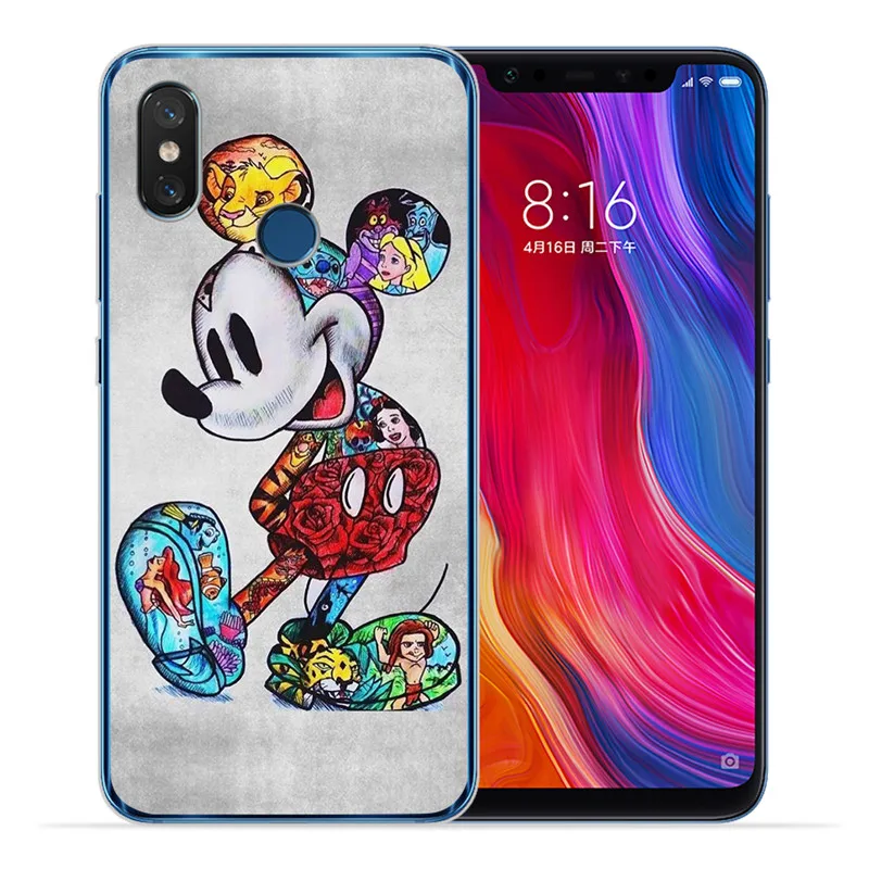 1271 С рисунком героев из мультфильмов, с героями комиксов Марвел, для Xiaomi Redmi Mi 8 6 A2 Lite 5X 6X A1 6A 4X 4A 5 Plus Note 4 5A Prime Pro крышка чехол Coque Etui мягкий - Цвет: 1271