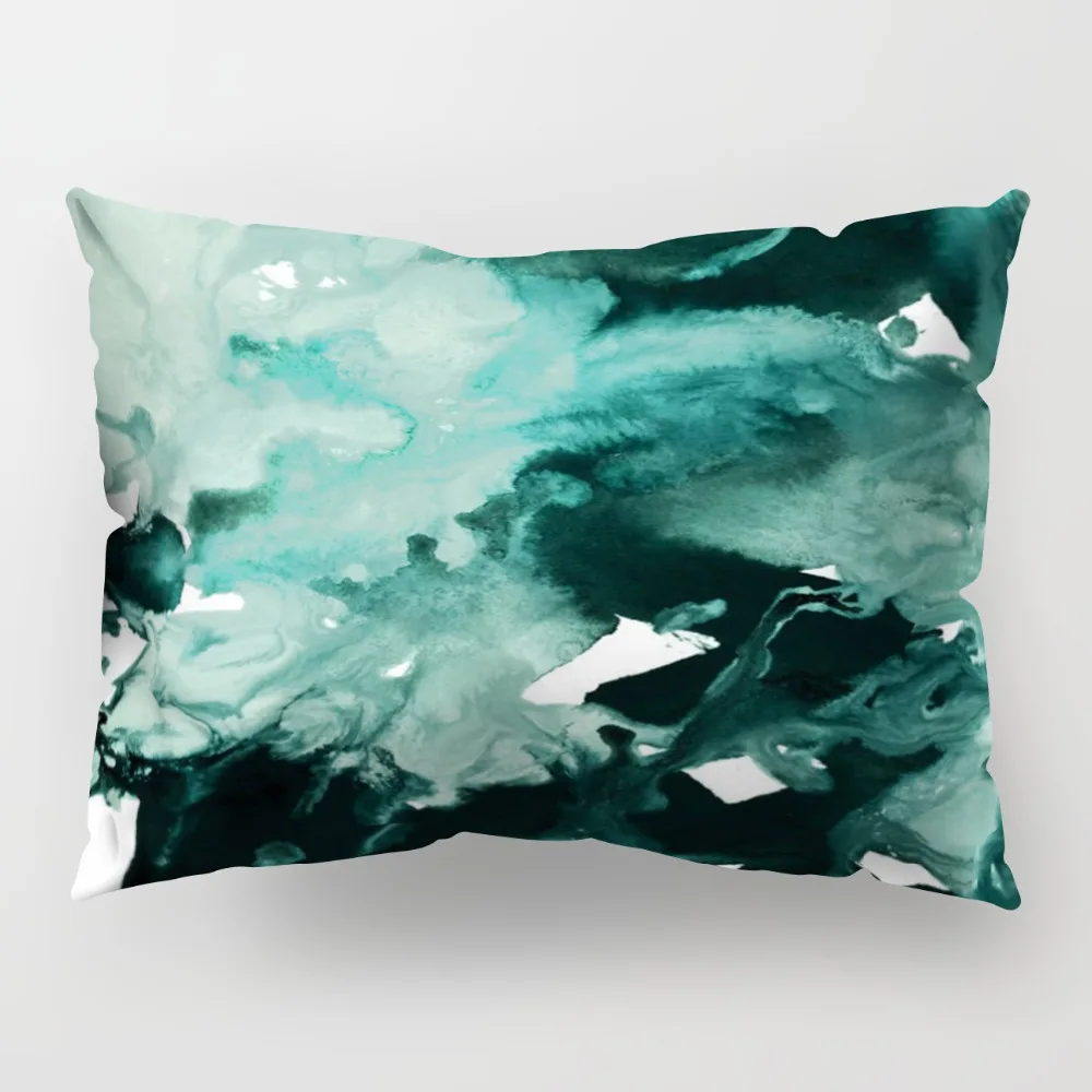 Мрамор узорчатый чехол Гостиная кровать кресло сиденье Подушка накидка для