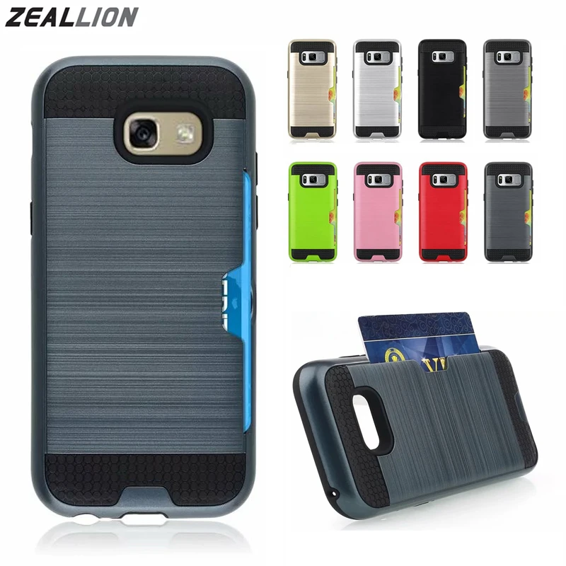 Zeallion для самсунга A3 A5 A7 2017 J1 J3 J5 J7 2016 Prime G530 чехол с отделением карт силиконовый