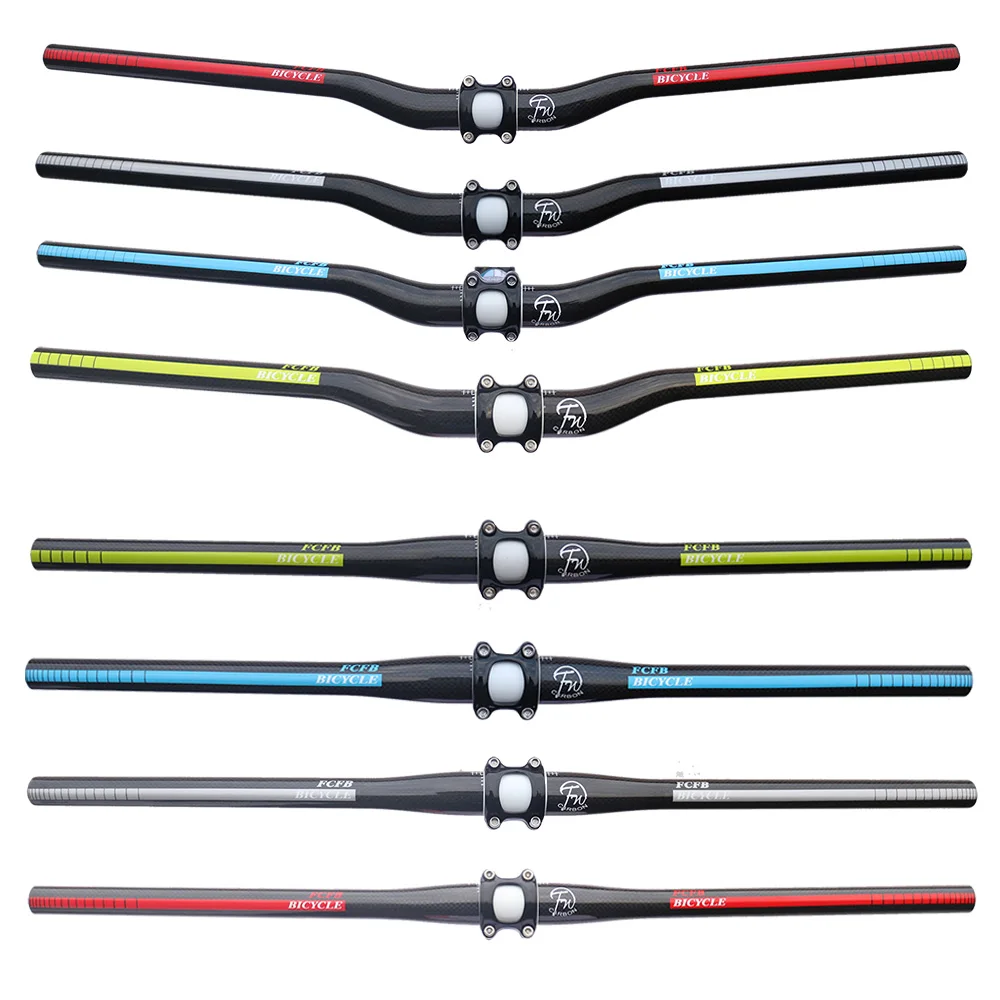 FCFB-03 Новый руль для горного велосипеда из углеродного волокна 3K полностью