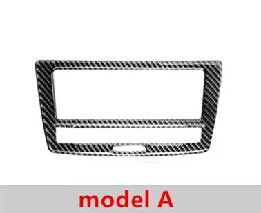 model A Углеродное волокно кондиционер CD рамка декоративная накладка для Mercedes Benz ML 2012-16 GL 2013-16 GLE-18 GLS-18 - Название цвета: model A