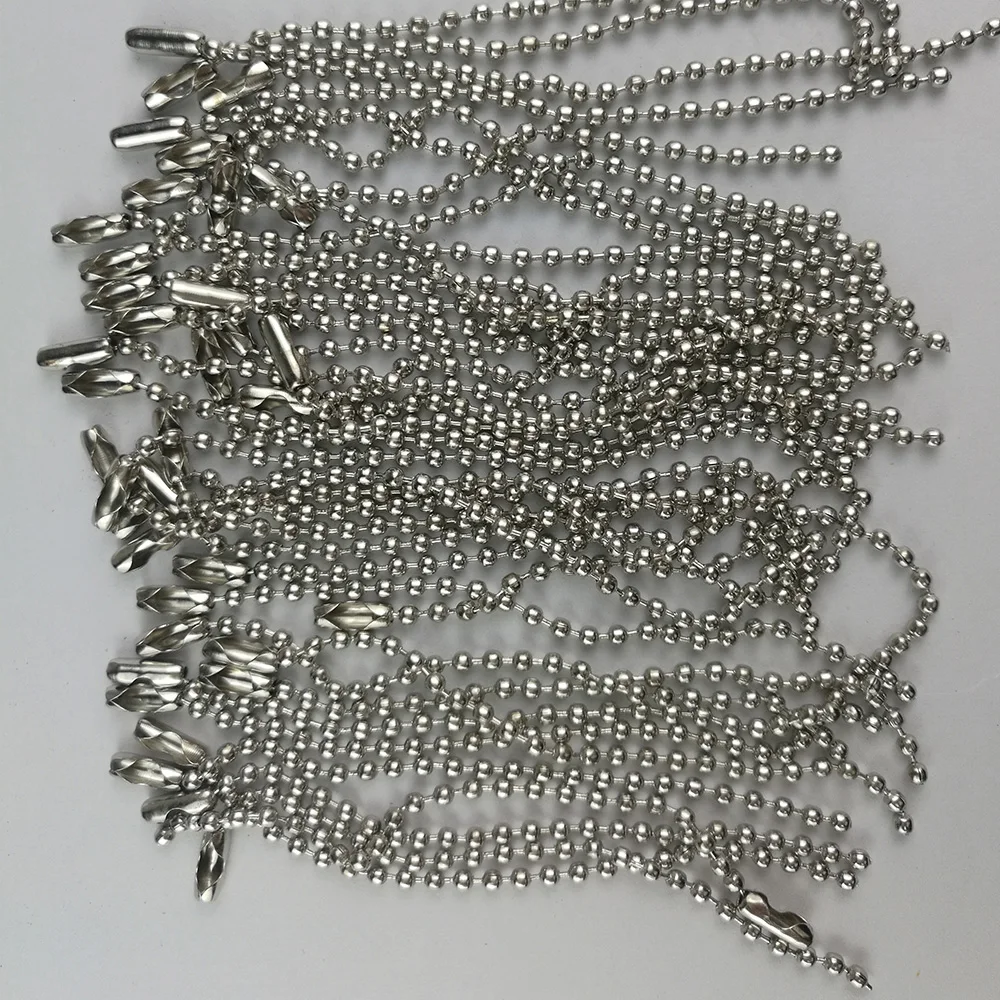 100 шт. застежка бусина 2 4 мм 10 см|chain keychain|chain diychain clasp |