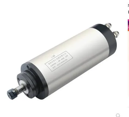 

1.5kw 2hp 24000rpm ER16 80mm water cooling spindle motor&2.2kw 3phase 220V VFD inverter&bracket&pump CNC kits