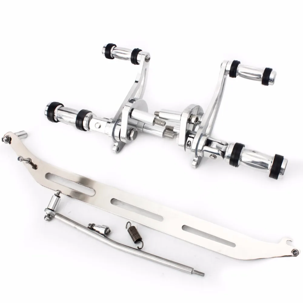 BIKINGBOY для Yamaha XVS 650 V STAR 98 99 00 01 02 03 04 05 06 07 08 09 10-17 вперед Контроль Задняя частть Сзади наборы для ухода за кожей ног колышки
