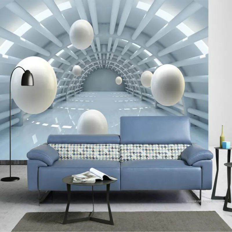 3d обои для гостиной дома современные фон настенная живопись шелковая бумага