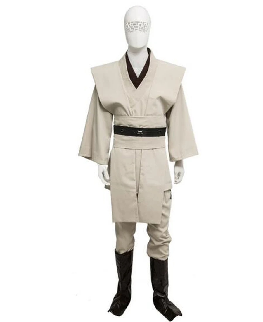 

Star Anakin Skywalker Wars Cosplay Costume Brown custom made
