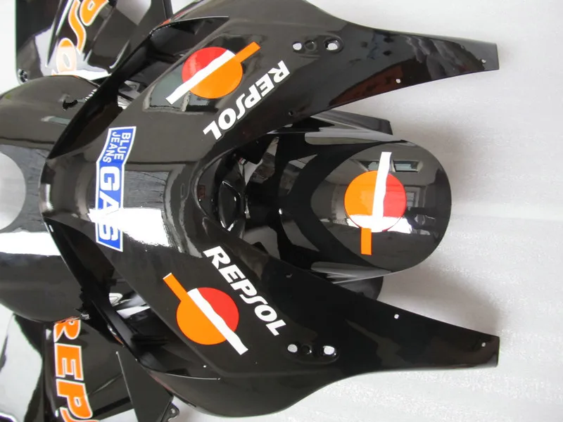 Инъекционная форма детский обтекатель для Honda CBR600RR 2003 2004 глянцевый черный