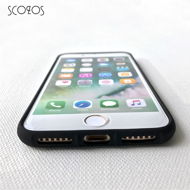 Scozos Сомбра Силиконовые ТПУ телефон мягкий чехол для iPhone X 5 5S SE 6 S 7 8 plus плюс # ka217 |