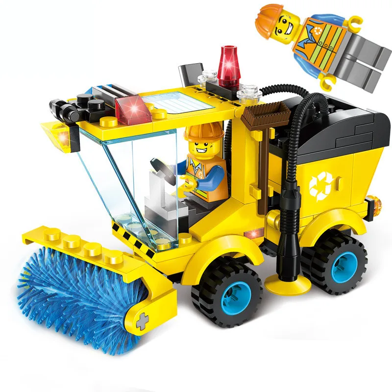 4 типа Универсальный городской уборщик Совместимые модели Legoings Строительные
