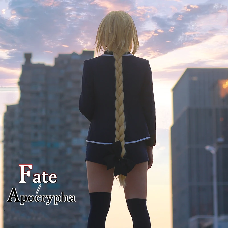 Fate/Apocrypha Alter Jeanne d'Arc костюм для косплея школьная форма комплект повседневной