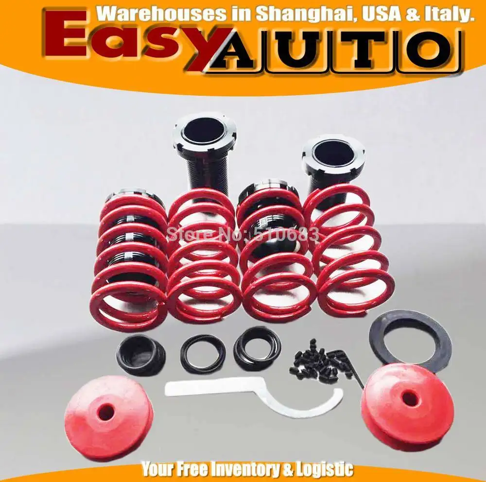 Алюминиевые чешуйчатые подвесные пружины Coilover для Mitsub * shi Eclip e RS GS GST 1995 1999|coiled|coil