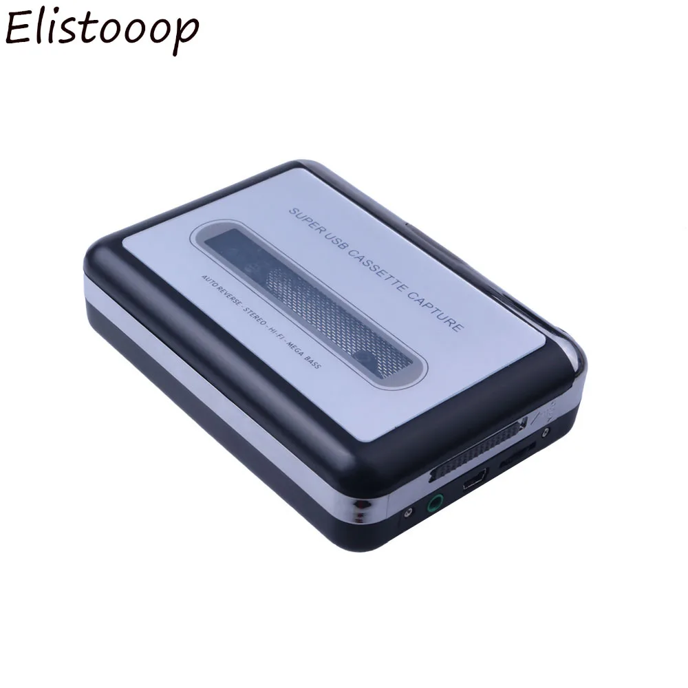 USB Cassette Capture Radio Player Portable Tape to MP3 Converter Audio Music Recorder | Электроника