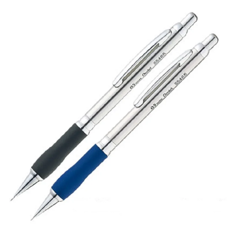 Классические механические карандаши Pentel metal rod 0 5 мм 2 шт./лот | Канцтовары для