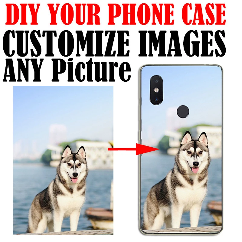 Сделанный DIY шаблон заказной рисунок на заказ силиконовый чехол для телефона Xiaomi