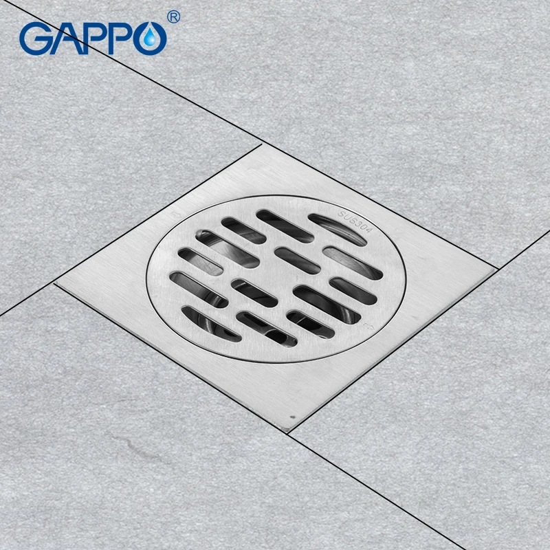 Сливная сетка GAPPO из нержавеющей стали для душа защита от запаха напольное сито
