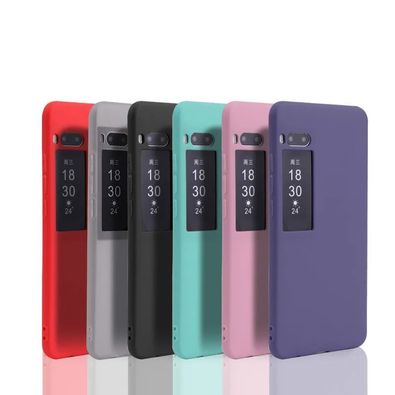 Роскошный мягкий пластиковый матовый чехол для телефона Meizu M3 M5S note M5 полное